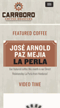 Mobile Screenshot of carrborocoffee.com